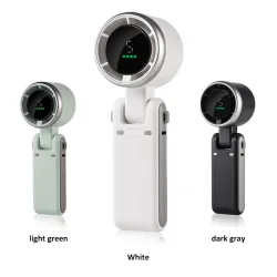 High Speed Turbo Fan – Portable USB Handheld & Neck Hanging Folding Fan