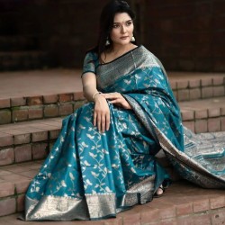 Kashmiri Lata Pata Saree