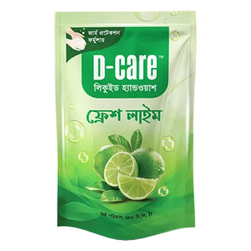 D-Care Hand Wash Fresh Lime Refill 180ml