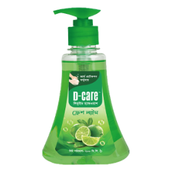 D-Care Hand Wash Fresh Lime Battle 200ml