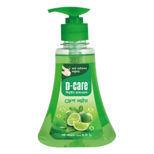 D-Care Hand Wash Fresh Lime Battle 200ml