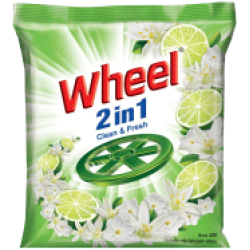 Wheel Washing Powder 2in1 Clean And Fresh - 500gm
