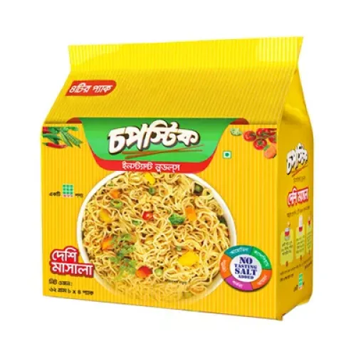 chopstick deshi masala instant noodles 4 pack (248 gm)